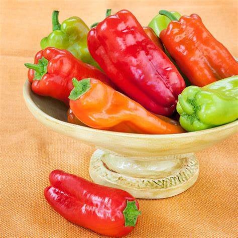 Buy Online High Quality Heirloom Cubanelle Sweet Pepper Seeds, Organic | Buy Rare, And Extraordinary Heirloom Seeds - Seeds to Cherish