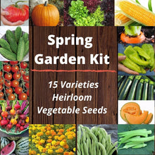 Load image into Gallery viewer, Buy Online High Quality 15 Varieties, Heirloom Vegetable Garden Seed Kit, Organic, Non Gmo | Buy Rare, And Extraordinary Heirloom Seeds - Seeds to Cherish