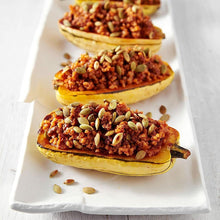 Load image into Gallery viewer, Buy Online High Quality Heirloom Delicata Squash Seed, Non Gmo, Organic USA, Similar Taste to a Sweet Potato | Buy Rare, And Extraordinary Heirloom Seeds - Seeds to Cherish

